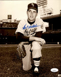 Hoyt Wilhelm HOF Signed/Autographed 8x10 Photo Cleveland Indians JSA 191087