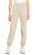 Women's Lulus Weekend Chiller Chenille Joggers, Size X-Large - Beige