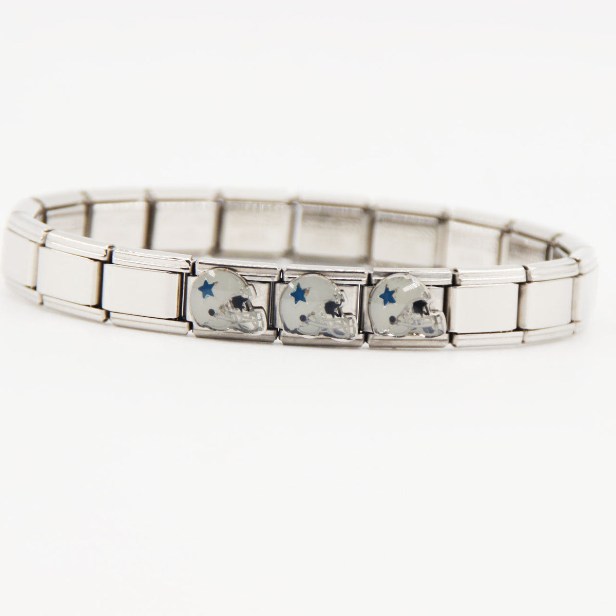 Dallas Cowboys Italian Charm Bracelet – DIY Custom Gift for Fans