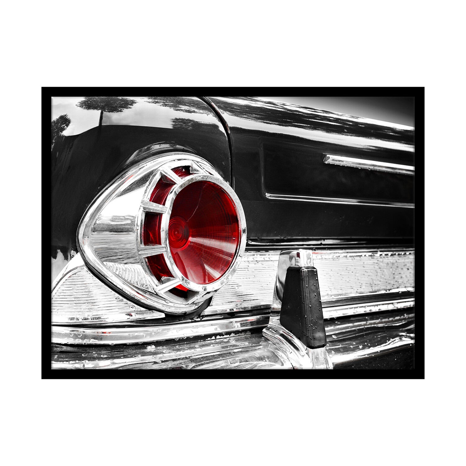 US Classic Car 1963 New Yorker Rear Abstract
