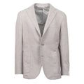 Wool Blend 3 Roll 2 Button Slim Fit Suit // Beige