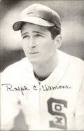 Ralph Hamner White Sox d. 2001 Signed/Auto 3x5  Photo 178429