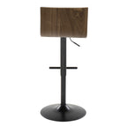 Mason - Contemporary Adjustable Barstool With Swivel (Set of 2)