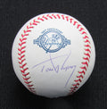 Tom Shopay Signed/Auto Yankees 100th OML Baseball JSA  186970