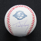 Tom Shopay Signed/Auto Yankees 100th OML Baseball JSA  186970