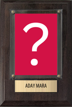 Aday Mara Oklahoma City Thunder 2026 NBA Draft 4x6 Card Plaque Fan Gift