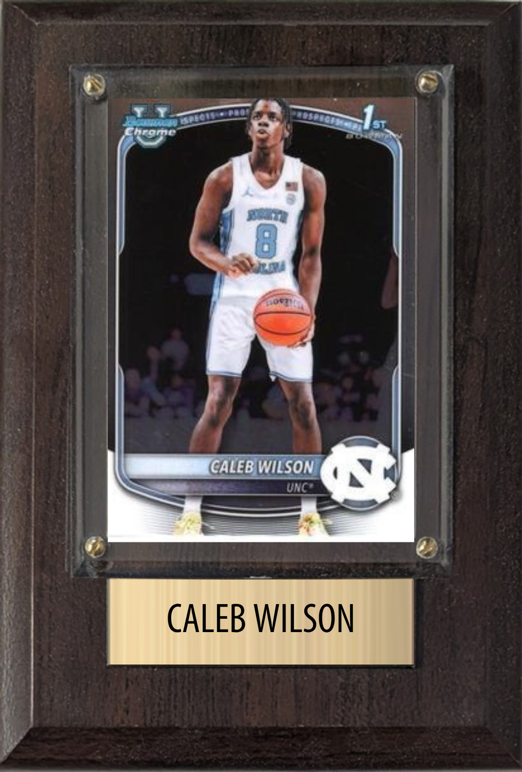 Caleb Wilson Chicago Bulls 2026 NBA Draft 4x6 Card Plaque Fan Gift