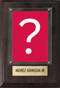 Morez Johnson Jr Dallas Mavericks 2026 NBA Draft 4x6 Card Plaque Fan Gift