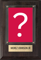 Morez Johnson Jr Dallas Mavericks 2026 NBA Draft 4x6 Card Plaque Fan Gift