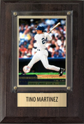 Tino Martinez New York Yankees Fan Gift Plaque 4x6 1 Card Topps, Bowman 2024 2025 2026