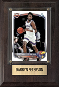 Darryn Peterson Utah Jazz 2026 NBA Draft 4x6 Card Plaque Fan Gift
