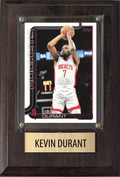 Kevin Durant Houston Rockets 2026 Topps Bowman 4x6 Gift Plaque