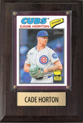 Cade Horton Chicago Cubs 2026 2025 2024 Topps Bowman Gift Plaque 4X6