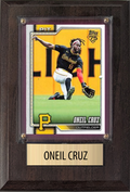 Oneil Cruz Pittsburgh Pirates 2026 2025 2024 Topps Bowman 4x6 Fan Gift Plaque