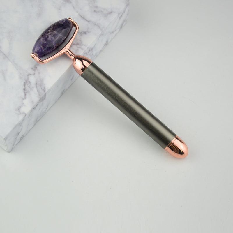 ZAQ Roll-On Amethyst W-Sonic Vibrating Face Roller