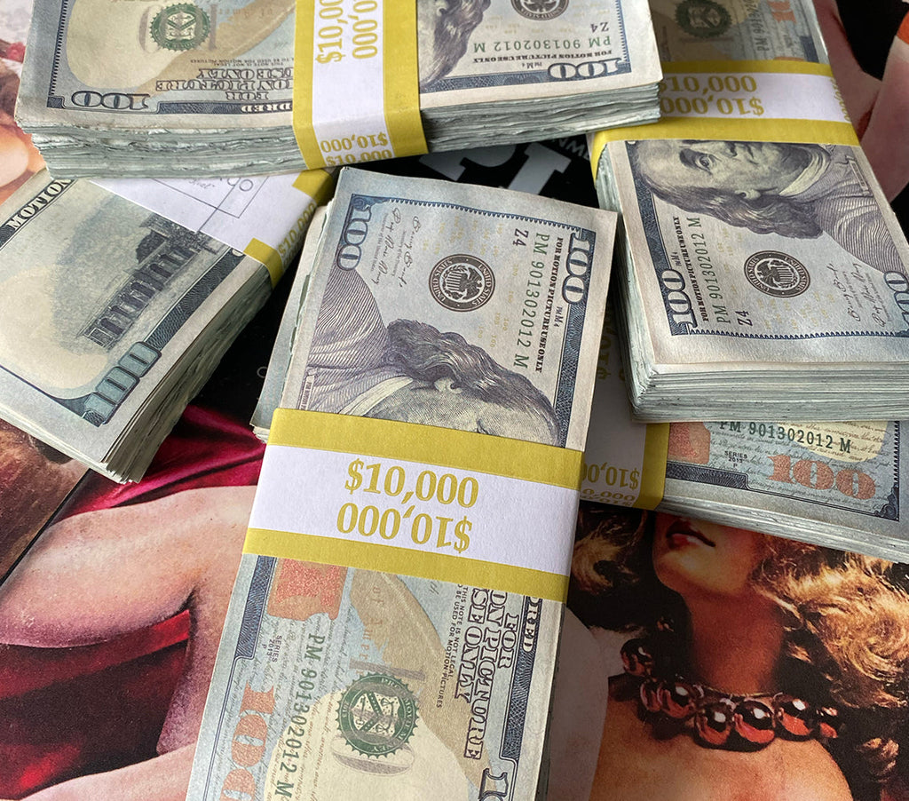 $50,000 Aged Prop Money - Blank Filler