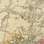 Vintage Map of Alaska 1909