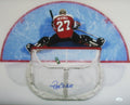 Ron Hextall Flyers Signed 16x20 Overhead Photo JSA 140124