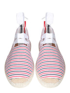 Thom Browne Women Seersucker Cotton Espadrilles