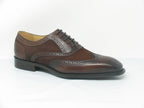 Maurice Wingtip Oxford Calfskin Chestnut
