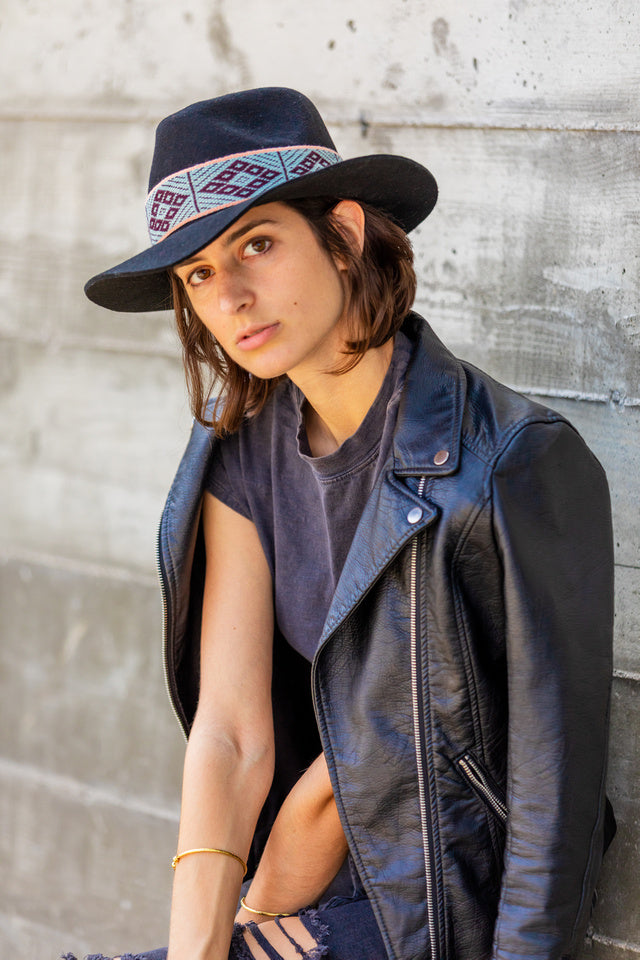 Black Fedora Hat