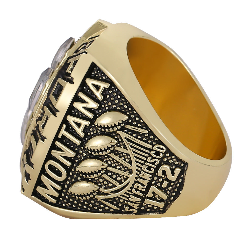 San Francisco 49ers Dynasty Era Ring & Trophy Set – Championship Replica Collector Display