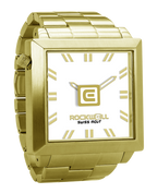 50mm2 (Gold/White) Watch