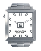 50mm2 (Silver/White) Watch