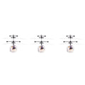Activa 3-Pack 360-Degree Flying Light Up Twirly-Balls