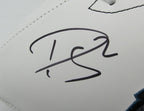 Darius Slay Autographed White Philadelphia Eagles Logo Football JSA 183554