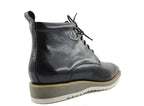 Maurice Burnished Calfskin Boot - Grey