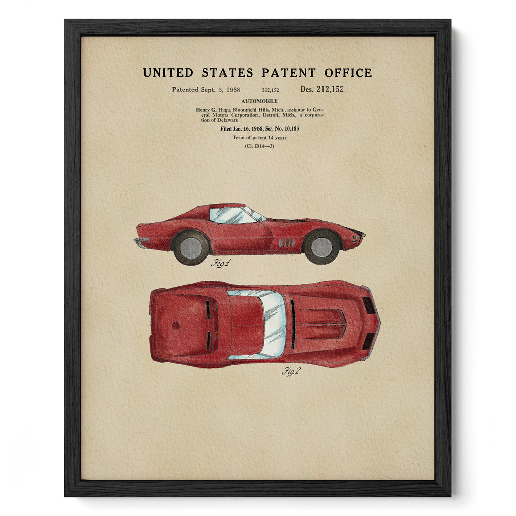 Red Muscle Car (1968)