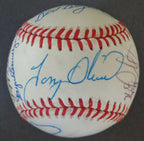 1987-88 Twins Team Signed (17) OAL Baseball Puckett Oliva Blyleven (HOF)155684