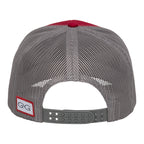 Red Cap | TriColor | Glacier MeshBack