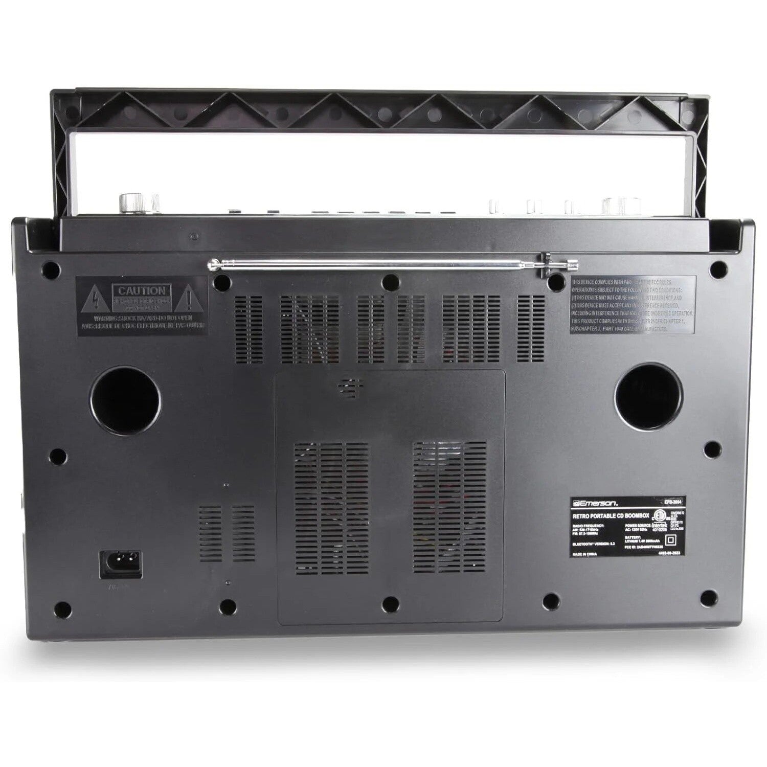 Retro Portable CD Boombox