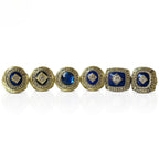 Los Angeles Dodgers World Series Championship Rings Set -Baseball Fan Gift & Memorabilia