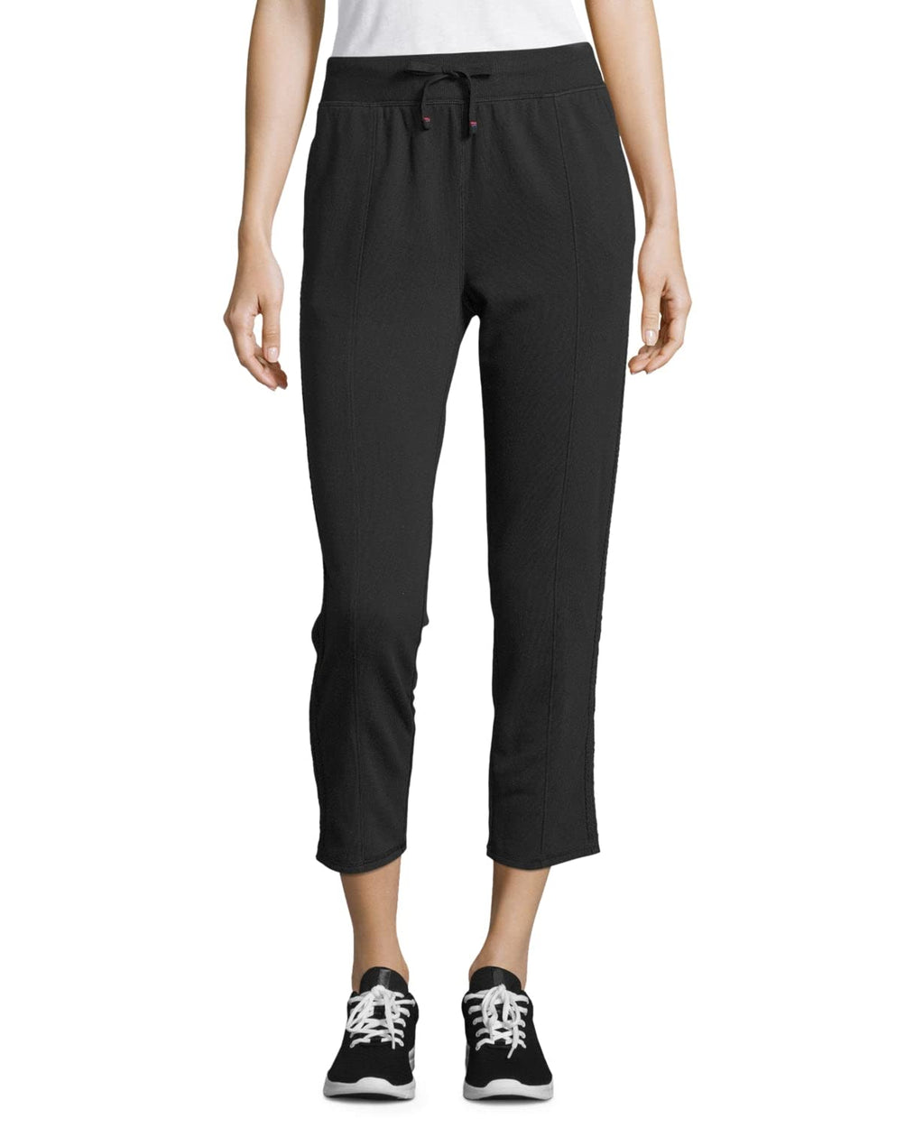 Champion Womens Jogger Fitness Sweatpants Black S