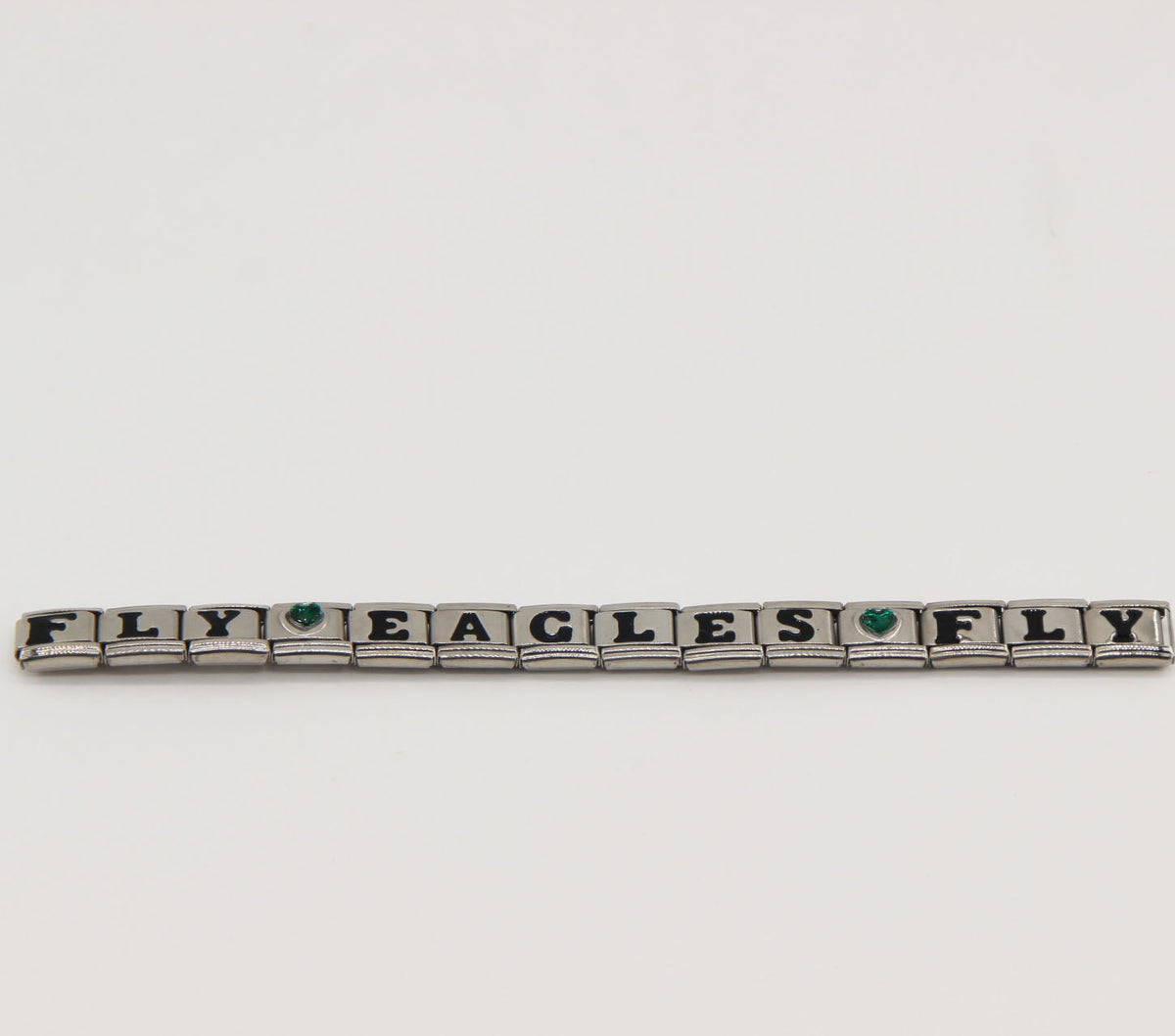 GO BIRDS  Italian Charm Bracelet -Game Day & Special Gift for Eagles Fans