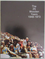 1948-1973 The 25 Wooden Years Magazine/Program