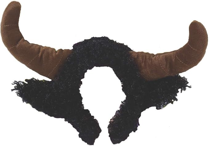 Bull Horns Headpiece Unisex Playful Animal Bull Costume Accessory