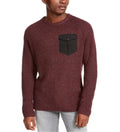 American Rag Mens Knit Crew Neck Sweater Purple L