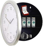 Real Clock Diversion Safe - Discreet Secret Compartments Of A Wall Clock To Store Money, Jewelry, Or Other Valuables