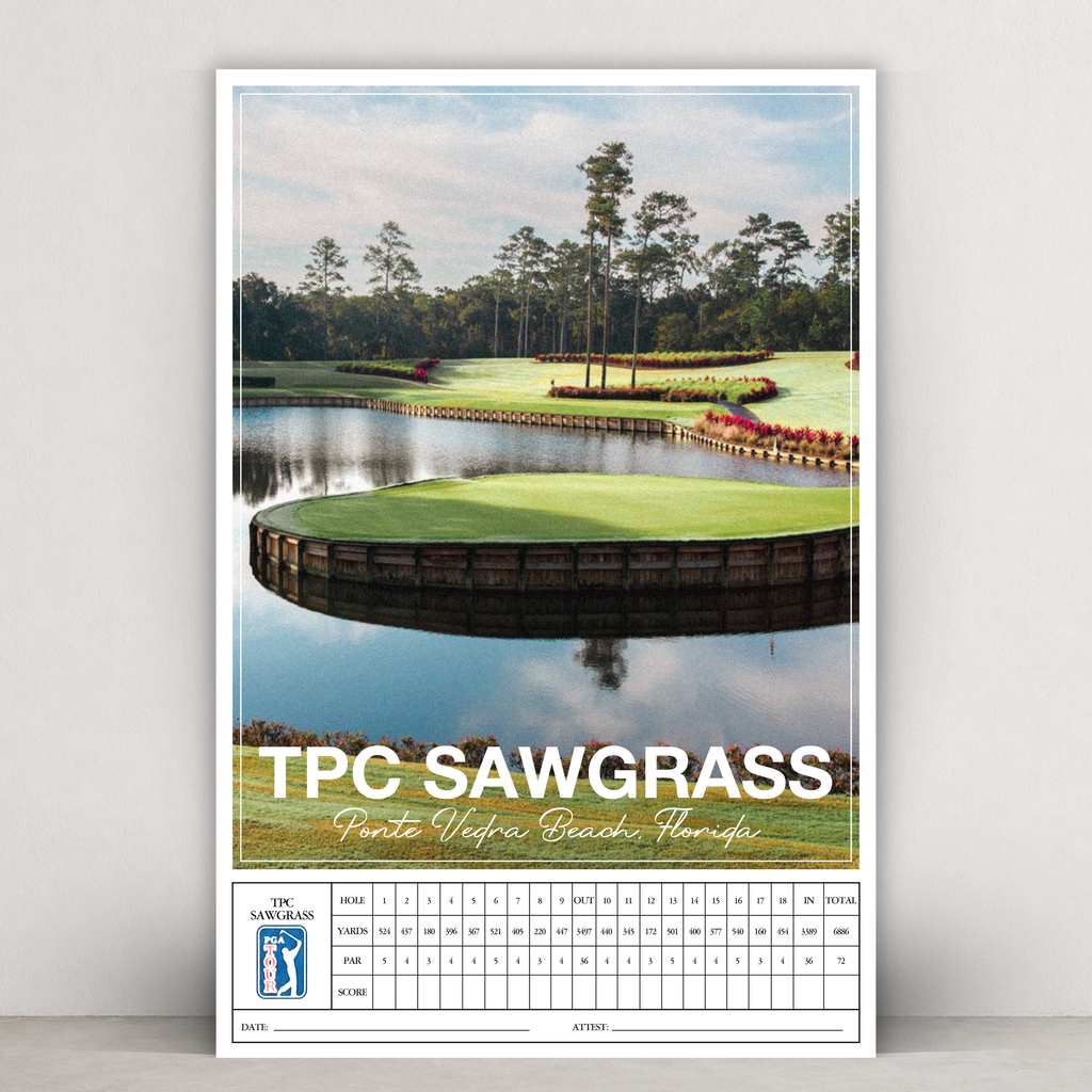TPC Sawgrass  - Scorecard