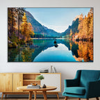 Fantastic Autumn Panorama Wall Art Canvas Print