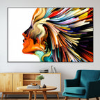Profile Colors Canvas Print