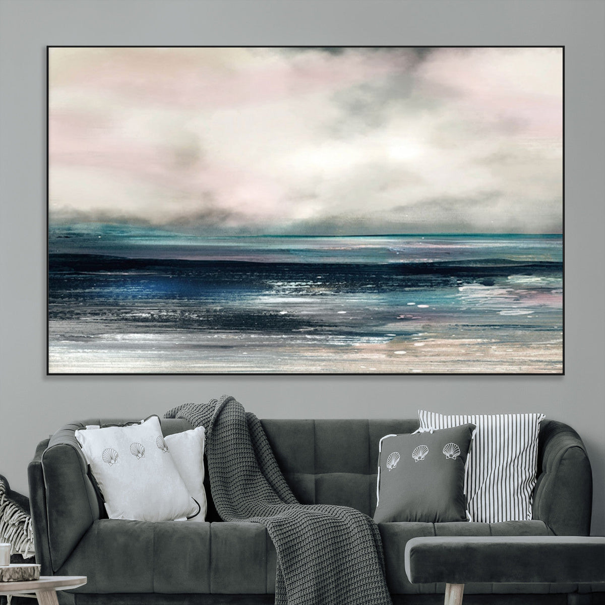 Contemporary Abstract Wall Art Canvas Print