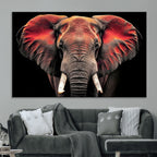 Elephant Wall Art Canvas Print