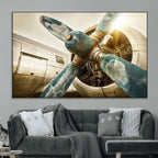 Vintage Airplane Canvas Print