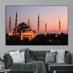 Wall Art Turkey Istanbul Skyline Canvas Print