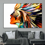 Profile Colors Canvas Print